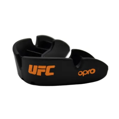 Капа боксерська OPRO Bronze UFC Hologram Black (art.002258001) - 4 - Robinzon.ua
