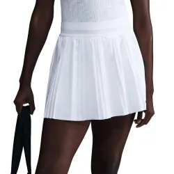 Жіноча Спідниця Nike Advantage Ace Skirt HR Pleated white (L) FZ6512-100 L - Robinzon.ua