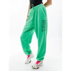 Жіночі Штани Nike W NSW FT OS HR JOGGER SW Зелений M (7dFJ4922-363 M) - Robinzon.ua