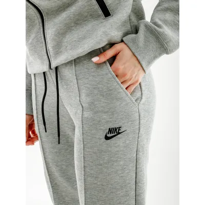 Женские Брюки Nike NS TCH FLC MR JGGR Серый M (7dFB8330-063 M) - 2 - Robinzon.ua