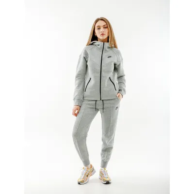 Женские Брюки Nike NS TCH FLC MR JGGR Серый M (7dFB8330-063 M) - 3 - Robinzon.ua
