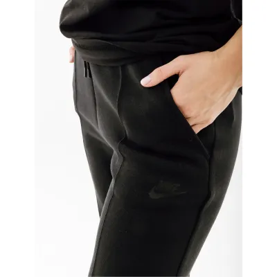 Женские Брюки Nike W TCH FLC MR JGGR Черный L (7dFB8330-010 L) - 2 - Robinzon.ua