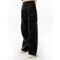 Женские Брюки Nike W WVN OS PANT HR SW Черный S (7dFV4969-010 S) - Robinzon.ua