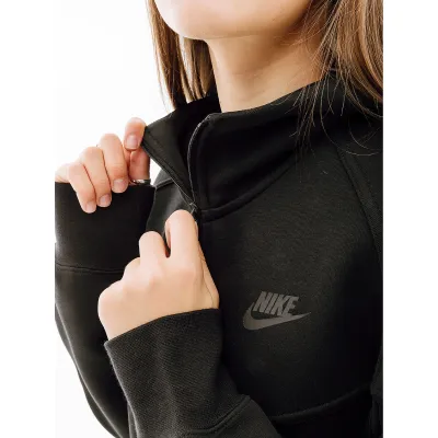 Жіноча Толстовка Nike W TCH FLC WR FZ HDY Чорний XS (7dFB8338-010 XS) - 2 - Robinzon.ua