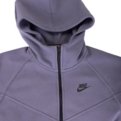 Жіноча Толстовка Nike W TCH FLC WR FZ HDY Синій S (7dFB8338-003 S) - 3 - Robinzon.ua