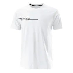 Детская футболка Wilson TEAM II TECH TEE Y Белый 116-128 (WRA796602 116-128) - Robinzon.ua