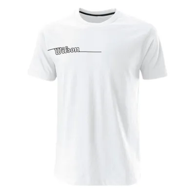 Дитяча Футболка Wilson TEAM II TECH TEE Y Білий 116-128 (WRA796602 116-128) - Robinzon.ua