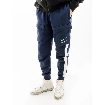 Чоловічі Штани Nike S AIR CARGO PANT FLC BB Синій XL (7dFN7693-410 XL) - 2 - Robinzon.ua