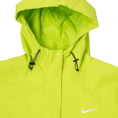 Жіноча Вітровка Nike W NSW ESSNTL SF WVN PRKA JKT Салатовий L (DM6245-321 L) - 2 - Robinzon.ua
