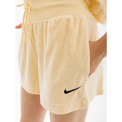 Женские Шорты Nike W NSW TRRY SHORT MS  Желтый S (7dFJ4899-294 S) - 2 - Robinzon.ua