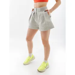Жіночі Шорти Nike W NSW TP HR SHRT NKFWD Сірий XS (7dDX6517-084 XS) - Robinzon.ua