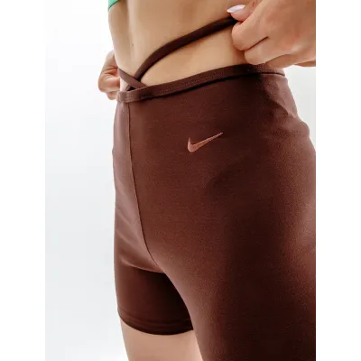 Жіночі Шорти Nike W NSW EVRDY MOD HR BIKE SHORT Бордовий  L (7dDV7928-227 L) - 2 - Robinzon.ua