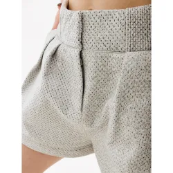 Женские Шорты Nike W NSW TP HR SHRT NKFWD Серый S (7dDX6517-084 S) - Robinzon.ua