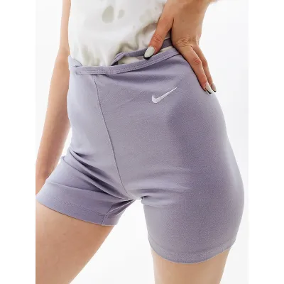 Женские Шорты Nike W NSW EVRDY MOD HR BIKE SHORT  Синий L (7dDV7928-519 L) - 2 - Robinzon.ua