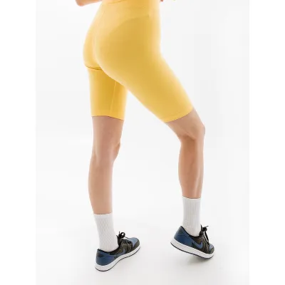 Жіночі Шорти Nike W NSW ESSNTL MR BIKER SHORT Жовтий  S (7dCZ8526-795 S) - 1 - Robinzon.ua