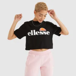 Женская Футболка Ellesse Alberta Cropped Tee Черный M (7dSGS04484-001 M) - Robinzon.ua