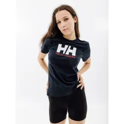 Жіноча Футболка HELLY HANSEN W HH LOGO T-SHIRT Синій XS (7d34112-598 XS) - Robinzon.ua