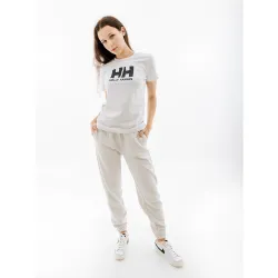 Жіноча Футболка HELLY HANSEN W HH LOGO T-SHIRT Сірий L (7d34112-823 L) - Robinzon.ua