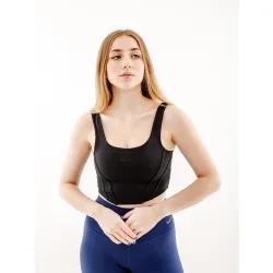 Жіночий Топ Nike NS CORSET BRA Чорний XS (7dFB4129-010 XS) - Robinzon.ua