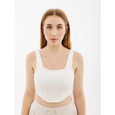 Жіночий Топ Nike NS CORSET BRA Бежевий M (7dFB4129-133 M) Жіночий Топ Nike NS CORSET BRA Бежевий M (7dFB4129-133 M) - Robinzon.ua
