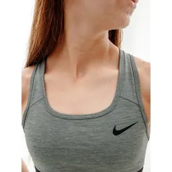 Жіночий Топ Nike W NK DF SWSH BAND NONPDED BRA Сірий  L (7dBV3900-084 L) - Robinzon.ua