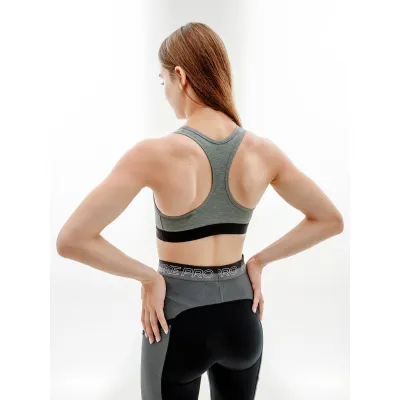 Жіночий Топ Nike W NK DF SWSH BAND NONPDED BRA Сірий  L (7dBV3900-084 L) - 3 - Robinzon.ua