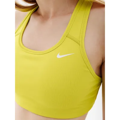 Женский Топ Nike W NK DF SWSH NONPDED BRA Салатовый XS (7dBV3630-308 XS) - 2 - Robinzon.ua
