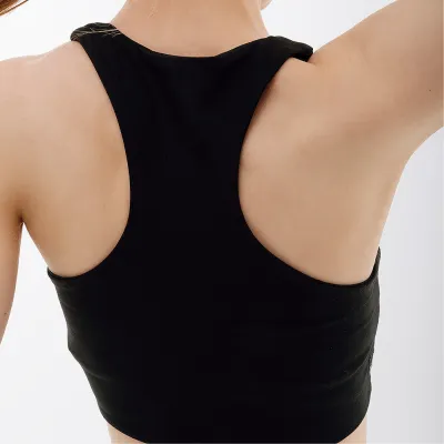 Жіночий Топ New Balance Essentials Reimagined Bra Чорний M (7dWB31500BK M) - 3 - Robinzon.ua