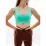 Жіночий Топ Nike W NK DF INDY PLUNGE CUTOUT BRA Салатовий  XS (7dDV9837-363 XS) - Robinzon.ua