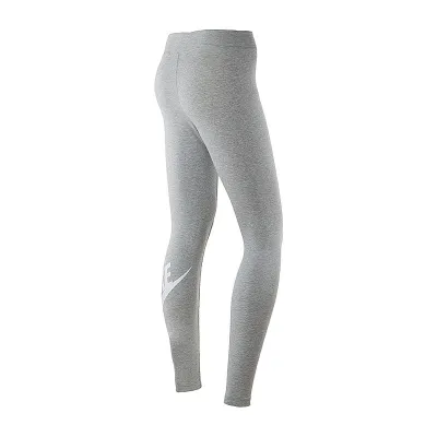 Женские Леггинсы Nike W NSW ESSNTL GX HR LGGNG FTRA Серый XS (7dCZ8528-063 XS) - 1 - Robinzon.ua
