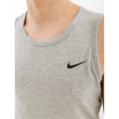 Чоловіча Майка Nike M NK DF TANK DFC SOLID Сірий  S (7dAR6069-063 S) - 3 - Robinzon.ua