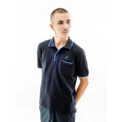 Чоловіча Футболка AUSTRALIAN CLASSY PIQUE' POLO R- FIT Синій M (7dLSUPO0008-200A M) - Robinzon.ua