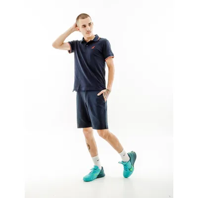Чоловіча Футболка AUSTRALIAN 2-STRIPE PIQUE' POLO S-FIT Синій M (7dLSUPO0004-200C M) - 3 - Robinzon.ua