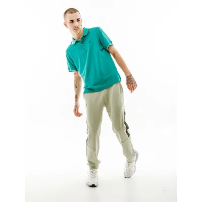 Мужская Футболка AUSTRALIAN TWO-STRIPES POLO TECH PIQUE' R-FIT Зеленый S (7dLSUPO0006-913A S) - 3 - Robinzon.ua
