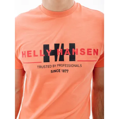 Чоловіча Футболка HELLY HANSEN RWB GRAPHIC T-SHIRT Помаранчевий L (7d53763-284 L) - 2 - Robinzon.ua