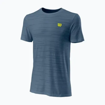 Чоловіча Футболка Wilson KAOS RAPIDE SMLS CREW II Синій M (WRA813802 M) Чоловіча Футболка Wilson KAOS RAPIDE SMLS CREW II Синій M (WRA813802 M) - Robinzon.ua