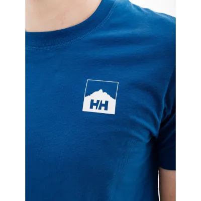 Чоловіча Футболка HELLY HANSEN NORD GRAPHIC HH T-SHIRT Синій M (7d62979-606 M) - 2 - Robinzon.ua