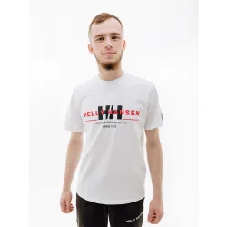 Мужская Футболка HELLY HANSEN RWB GRAPHIC T-SHIRT Белый M (7d53763-001 M) - Robinzon.ua