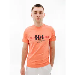 Мужская Футболка HELLY HANSEN RWB GRAPHIC T-SHIRT Оранжевый XL (7d53763-284 XL) - Robinzon.ua