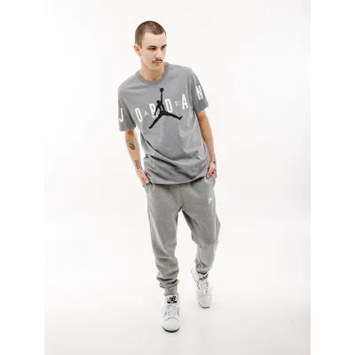 Чоловіча Футболка JORDAN M J JD AIR STRETCH SS CREW Сірий S (7dDV1445-091 S) - 3 - Robinzon.ua