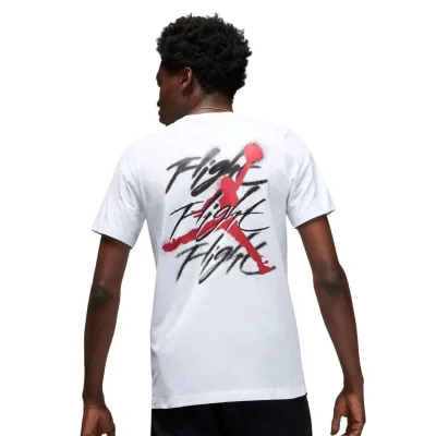 Чоловіча Футболка JORDAN MBRAND GFX SS CREW2 Білий M (7dFB7465-100 M) - 1 - Robinzon.ua
