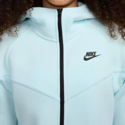Женская Толстовка Nike W NSW TCH FLC WR FZ HDY Голубой M (7dFB8338-474 M) - 4 - Robinzon.ua