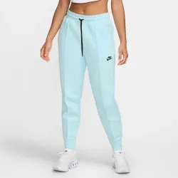 Женские Брюки  Nike W NSW TCH FLC MR JGGR Голубой L (7dFB8330-474 L) - Robinzon.ua