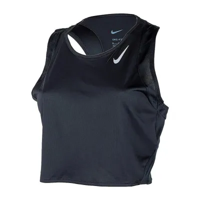 Жіночий Топ Nike Dri-FIT Race Чорний L (7dDD5921-010 L) - 2 - Robinzon.ua
