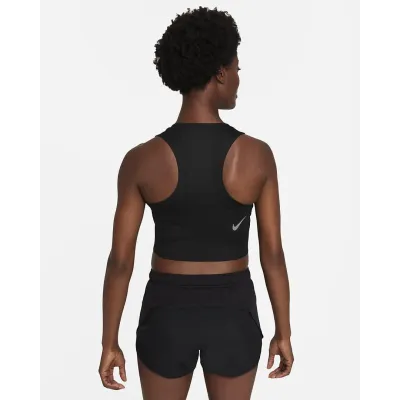 Жіночий Топ Nike Dri-FIT Race Чорний L (7dDD5921-010 L) - 1 - Robinzon.ua