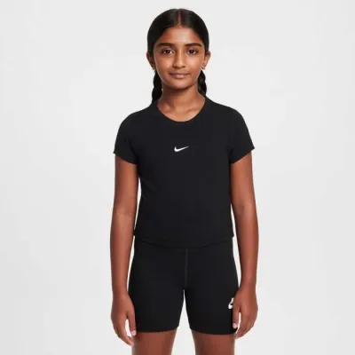 Футболка дет. Nike G NSW TEE SS SLIM MOD CROP black (S) HF7010-010 S - Robinzon.ua