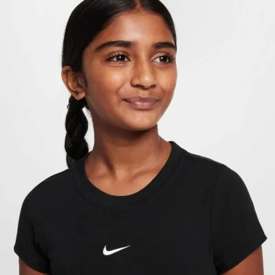 Футболка дет. Nike G NSW TEE SS SLIM MOD CROP black (S) HF7010-010 S - 1 - Robinzon.ua