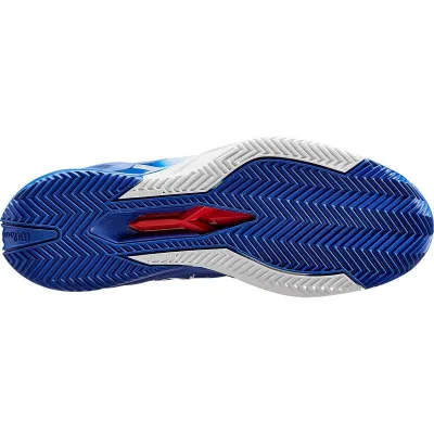 Чоловічі кросівки для тенісу Wilson RUSH PRO 4.0 HOPE1393_PAR Синій 40 (WRS331510 40) - 3 - Robinzon.ua