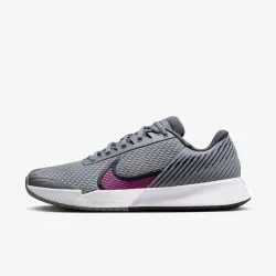 Чоловічі кросівки для тенісу Nike ZOOM VAPOR PRO 2 HC Сірий 45.5 (DR6191-006 45.5) - Robinzon.ua