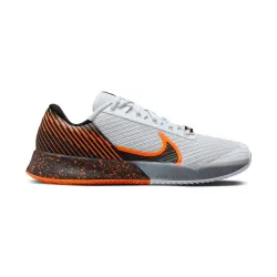 Чоловічі Кросівки Nike ZOOM VAPOR PRO 2 CLY Сірий Помаранчевий 41 (FQ8719-002 41) - Robinzon.ua